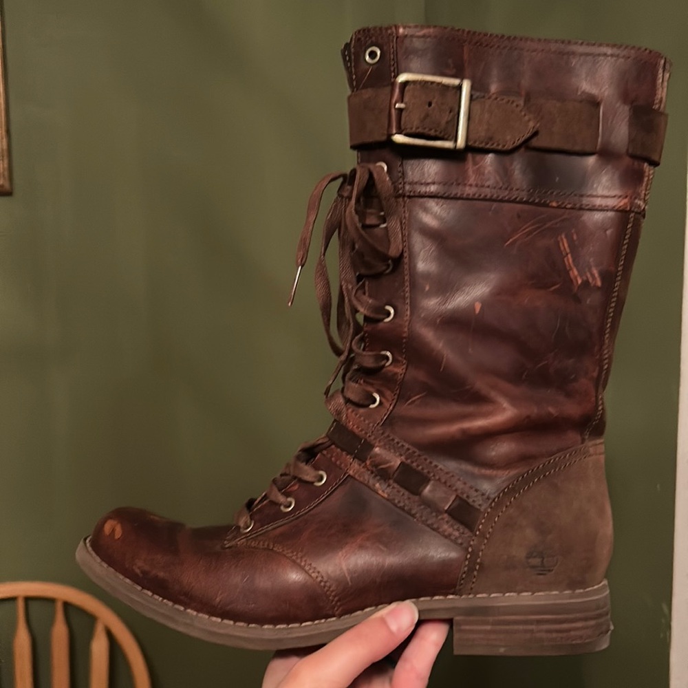 Timberland Distressed Boots with Anti Fatigue